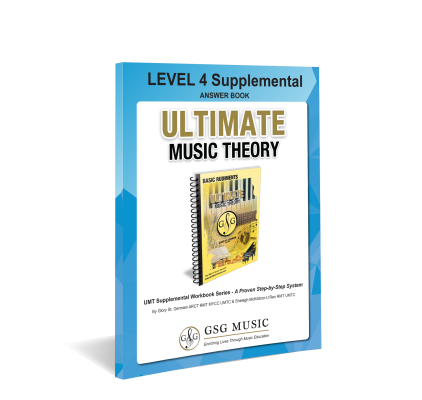 Ultimate Music Theory - UMT Level 4 Supplemental - St. Germain/McKibbon - Answer Book