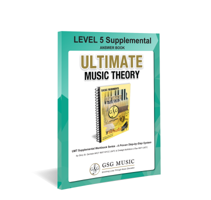 Ultimate Music Theory - UMT Level 5 Supplemental - St. Germain/McKibbon - Answer Book