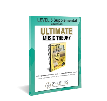 Ultimate Music Theory - UMT Level 5 Supplemental - St. Germain/McKibbon - Answer Book