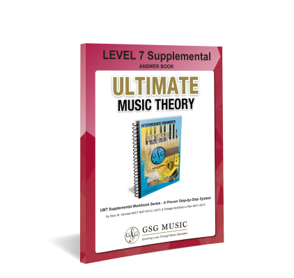 Ultimate Music Theory - UMT Level 7 Supplemental - St. Germain/McKibbon - Answer Book