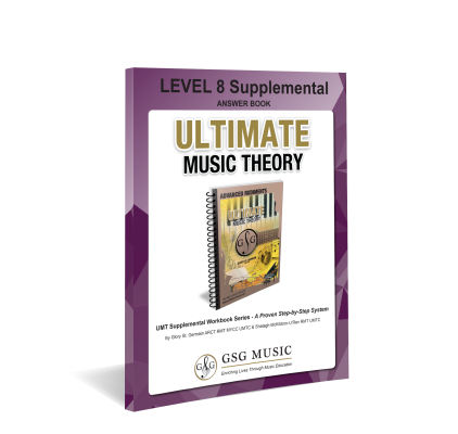Ultimate Music Theory - UMT Level 8 Supplemental - St. Germain/McKibbon - Answer Book