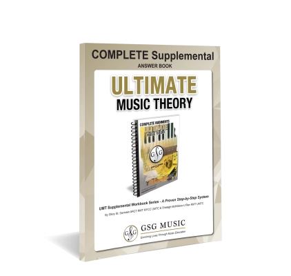 Ultimate Music Theory - UMT Complete Supplemental - St. Germain/McKibbon - Answer Book