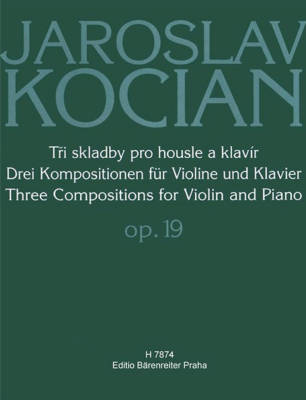 Drei Kompositionen op. 19 (Three Compositions) - Kocian - Violin/Piano