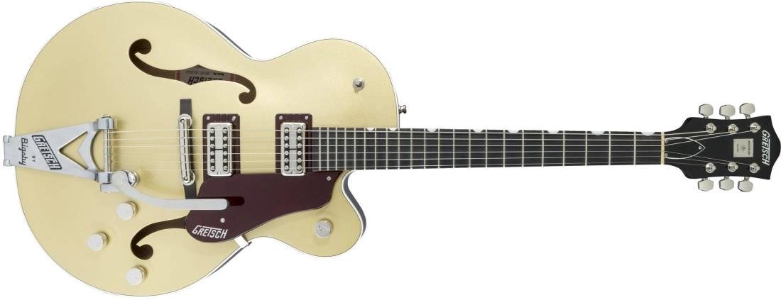 135th Anniversary LTD G6118T-135 with Bigsby, Ebony Fingerboard - Two-Tone Casino Gold/Dark Cherry