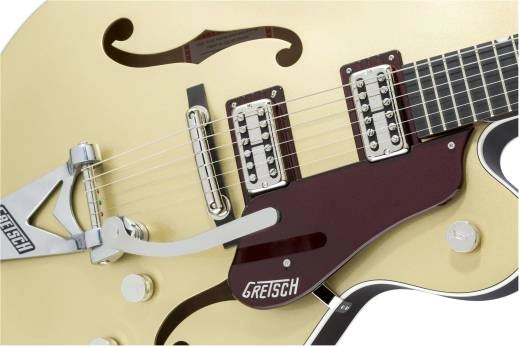 135th Anniversary LTD G6118T-135 with Bigsby, Ebony Fingerboard - Two-Tone Casino Gold/Dark Cherry