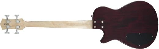 G2220 Electromatic Junior Jet Bass II Short Scale, Black Walnut Fingerboard - Walnut Stain