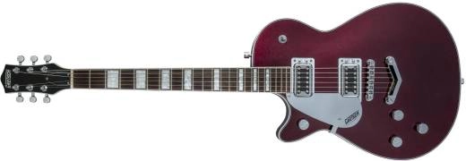Gretsch Guitars - G5220LH Electromatic Jet BT Single-Cut with V Stoptail, Black Walnut Fingerboard - Dark Cherry Metallic, Left-Handed