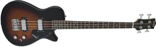 G2220 Electromatic Junior Jet Bass II Short-Scale, Black Walnut Fingerboard - Tobacco Sunburst