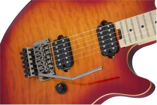 Wolfgang WG Standard Quilt Maple - Maple Fingerboard, Cherry Sunburst