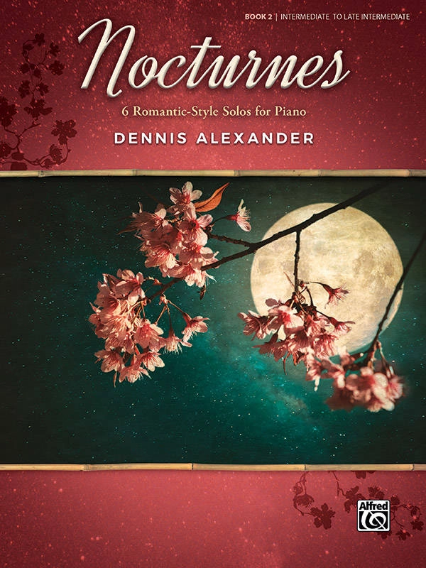 Nocturnes, Book 2:  6 Romantic-Style Solos for Piano - Alexander - Piano - Book