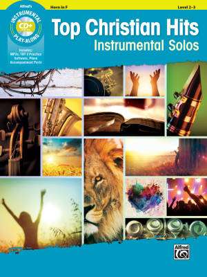 Alfred Publishing - Top Christian Hits Instrumental Solos - Horn in F - Book/CD