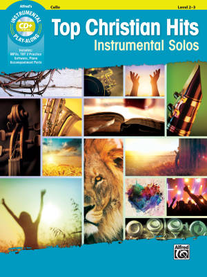 Top Christian Hits Instrumental Solos - Cello - Book/CD