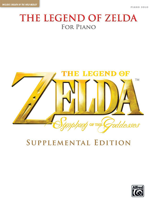 The Legend of Zelda: Symphony of the Goddesses (Supplemental Edition) - Piano - Book