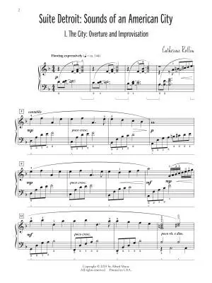 Suite Detroit: Sounds of an American City - Rollin - Solo Piano - Sheet Music