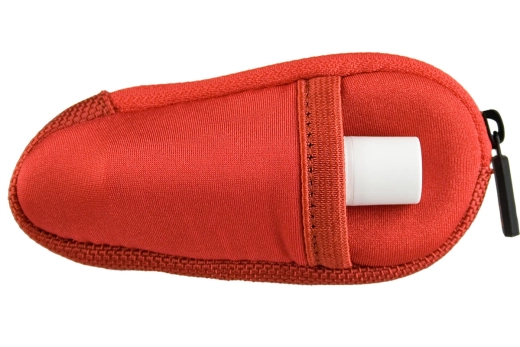 N264 Neoprene Series Trombone/Alto Saxophone Mouthpiece Pouch - Red