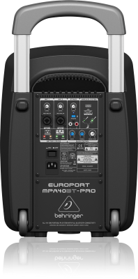 Europort MPA40BT-PRO All-In-One 40W PA System with Bluetooth Connectivity and Transport Handle