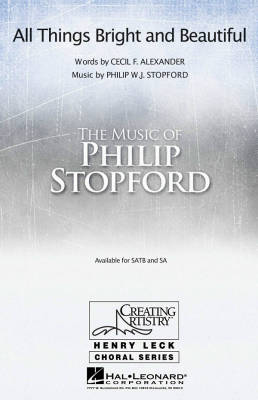 Hal Leonard - All Things Bright and Beautiful - Alexander/Stopford - SA
