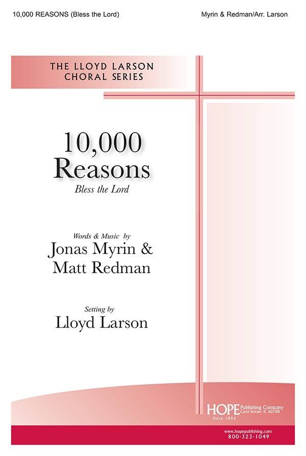 10,000 Reasons (Bless The Lord) - Myrin/Redman/Larson - Vocal Duet (Med. High/Low)
