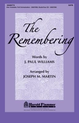 Shawnee Press - The Remembering - Williams/Martin - SATB