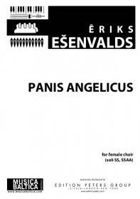 Musica Baltica - Panis Angelicus - Esenvalds - SS/SSAA  A Cap