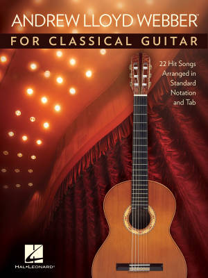 Andrew Lloyd Webber for Classical Guitar - Webber - Classical Guitar TAB - Book