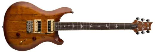 2018 SE Custom 24 Spalted Maple Electric Guitar - Vintage Sunburst