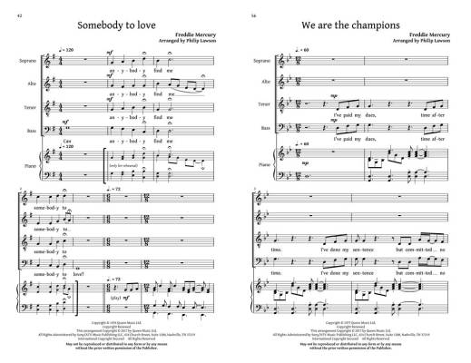 Classic Queen (Choral Collection) - Lawson - SATB