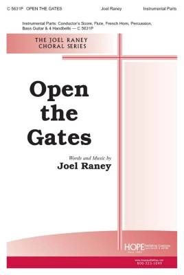 Hope Publishing Co - Open The Gates - Raney - Instrumental Parts