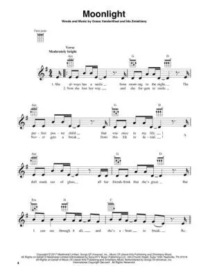 Grace Vanderwaal: Just the Beginning - Ukulele - Book