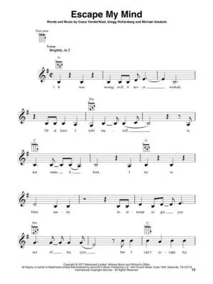 Grace Vanderwaal: Just the Beginning - Ukulele - Book