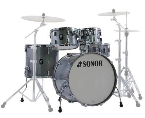 Sonor - AQ2 Stage 5-Piece Shell Pack (22,10,12,16,SD) - Titanium Quartz