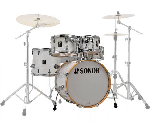Sonor - AQ2 Stage 5-Piece Shell Pack (22,10,12,16,SD) - White Pearl