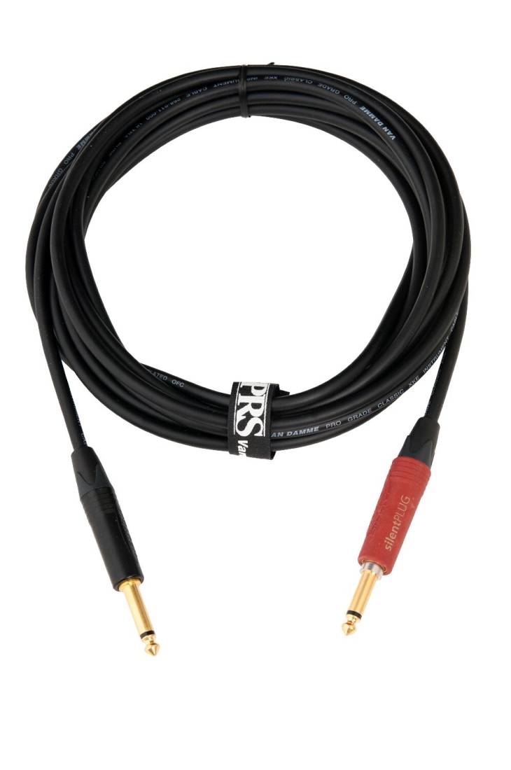 Instrument Cable, Straight Jack to Straight Silent Jack - 18 Feet