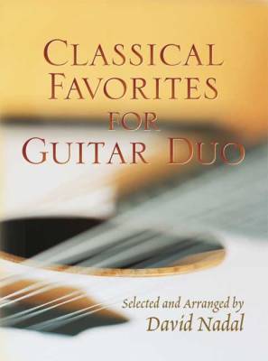 Dover Publications - Classical Favorites for Guitar Duo - Nadal - Duos de guitare classique - Livre