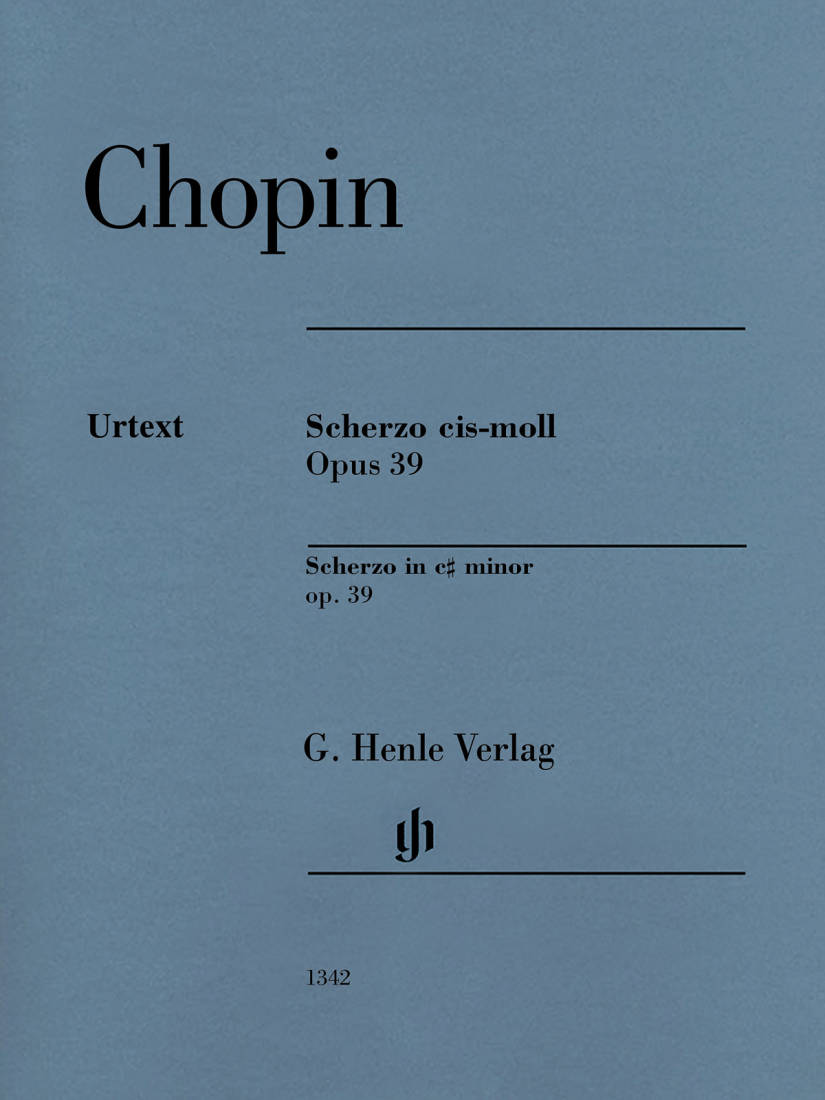 Scherzo c sharp minor op. 39 - Chopin/Mullemann - Piano - Sheet Music