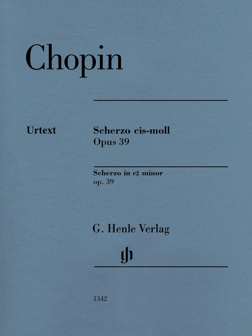 Scherzo c sharp minor op. 39 - Chopin/Mullemann - Piano - Sheet Music