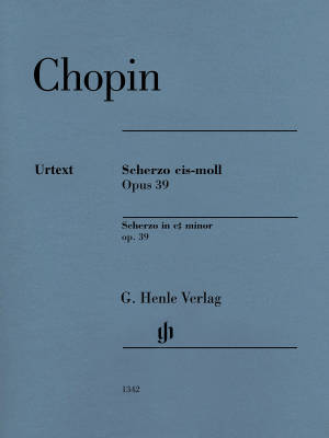 G. Henle Verlag - Scherzo c sharp minor op. 39 - Chopin/Mullemann - Piano - Sheet Music