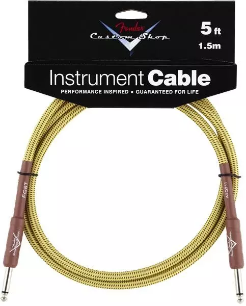 Custom Shop Tweed Instrument Cable - 5 ft