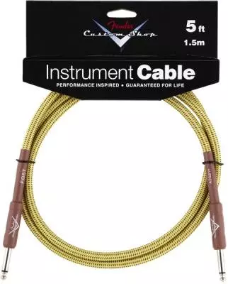Custom Shop Tweed Instrument Cable - 5 ft