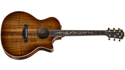 Taylor Guitars - K24ce Grand Auditorium All-Koa Acoustic Electric Guitar with V-Class Bracing