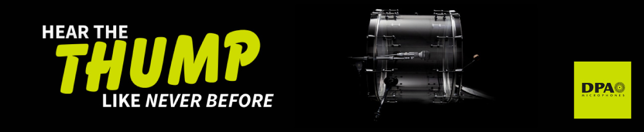 DPA Microphones Landing Page Banner