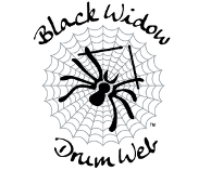 Black Widow Drum Web