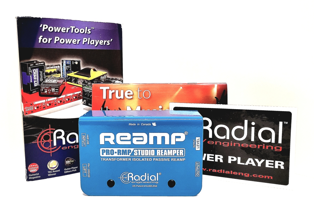 Gear Hunter | Radial - Pro RMP Passive Re-amping Device w/Custom Xfm