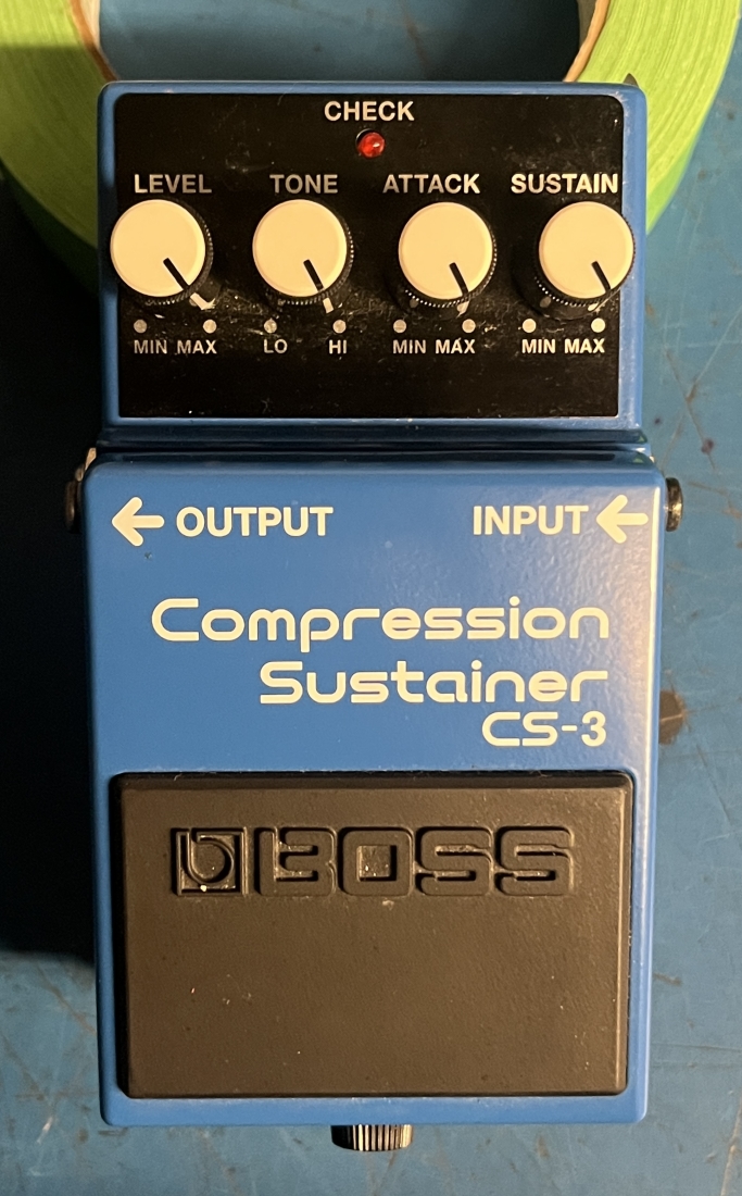 箱付き　BOSS Compression Sustainer CS-3 boss_cs_3_compression_sustaine