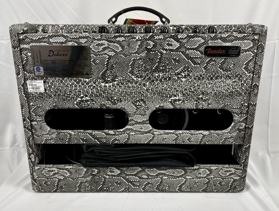 Gear Hunter FENDER HOT ROD DELUXE LIMITED EDITION PYTHON W/ CELESTION V30