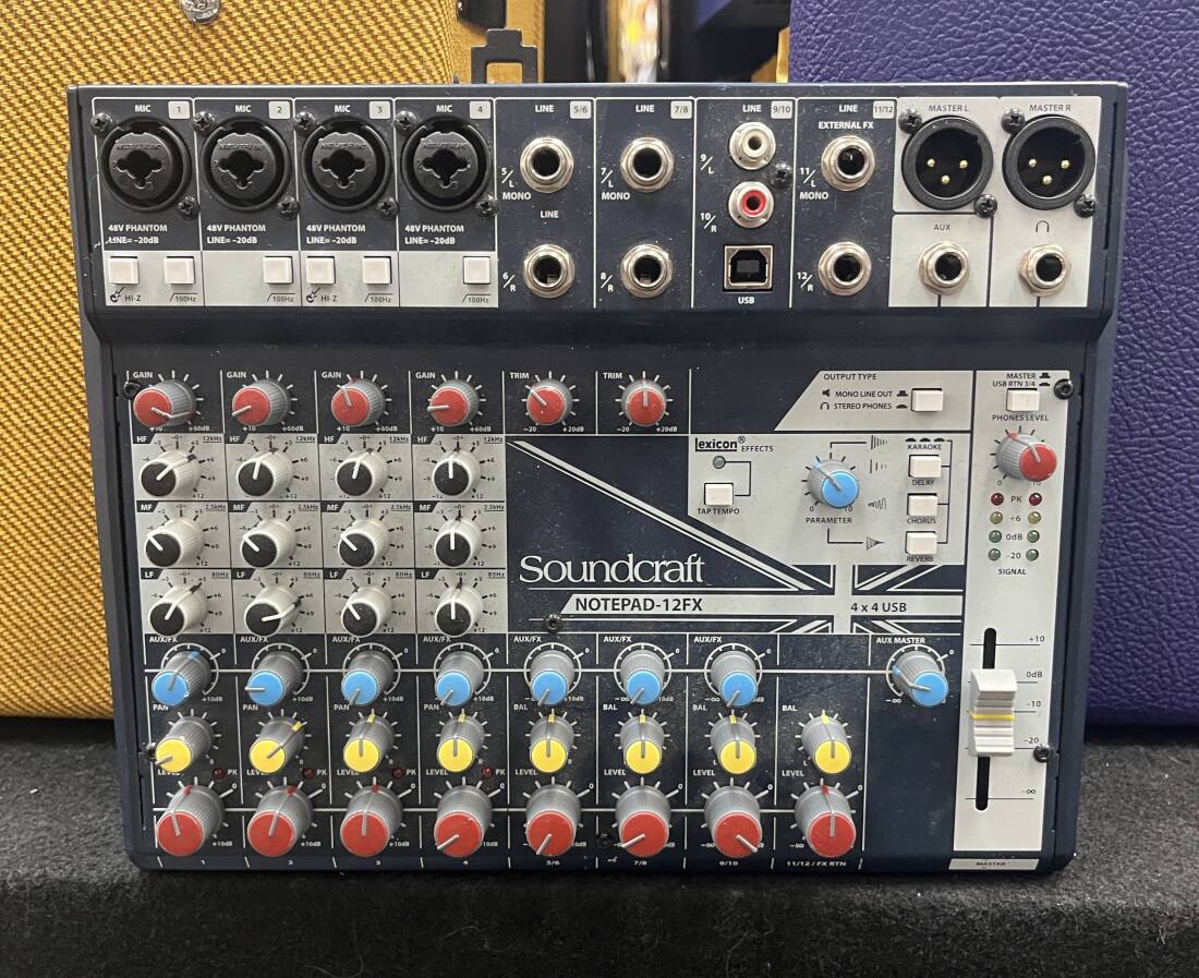 Gear Hunter | Soundcraft - NOTEPAD-12FX