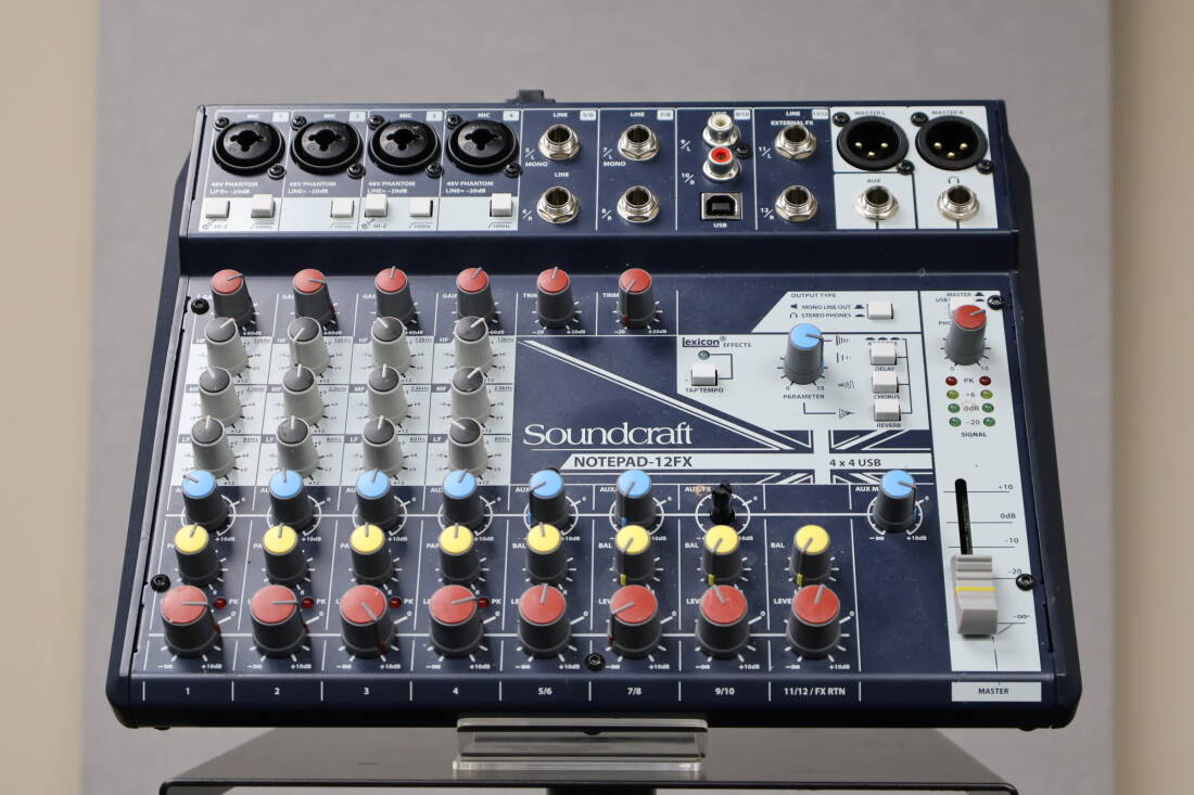 Soundcraft Notepad-12FX ミキサー 中古 ジャンク その3 Gear Hunter | Soundcraft - NOTEPAD-12FX