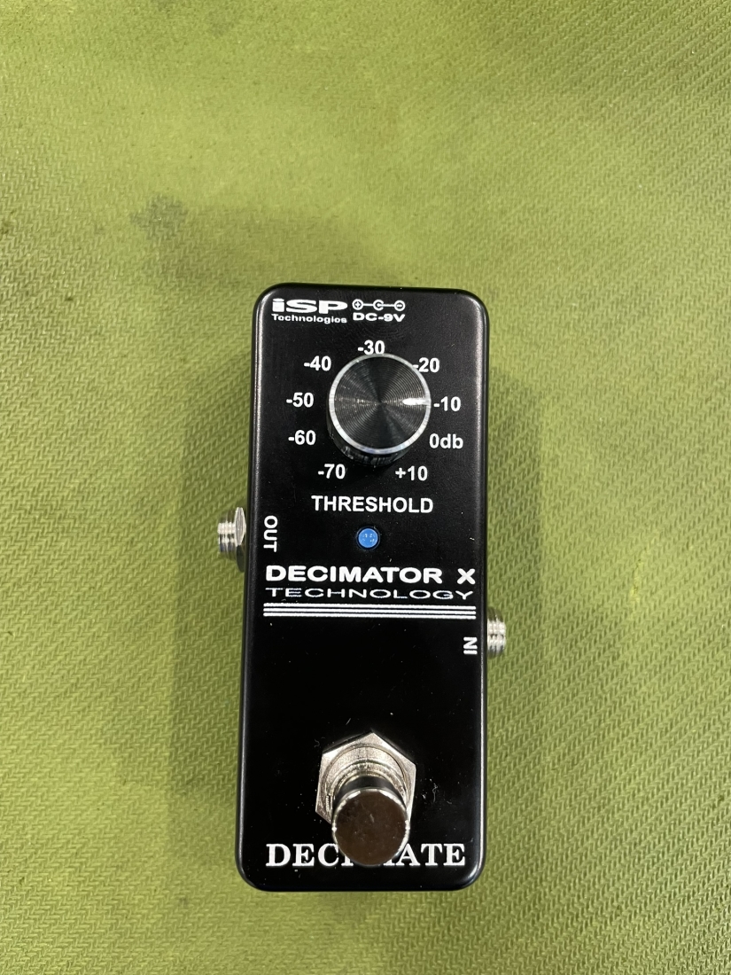 ISP technologies　DECIMATER X/ DECI-MATE ISP Technologies DECI-MATE Micro Noise Reduction Pedal