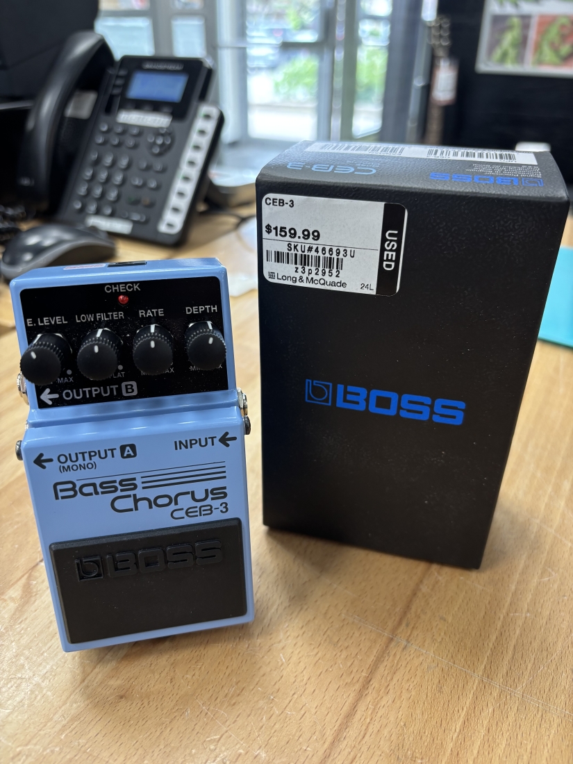 Gear Hunter | BOSS CEB-3 Bass Chorus