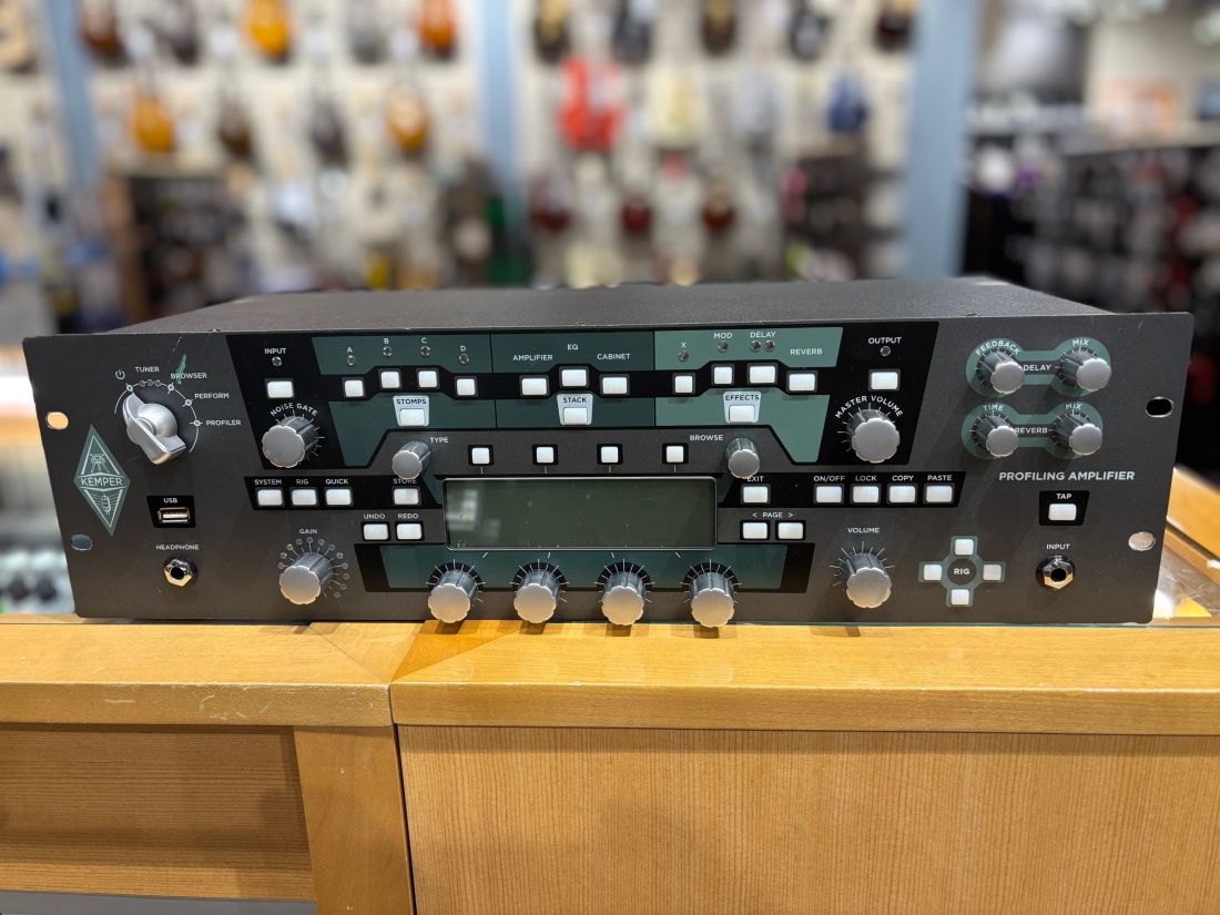 ギター KEMPER Profiling Rack&ARMOR3U Half Rack ギター KEMPER Profiling Rack&ARMOR3U Half Rack PROFILER Head